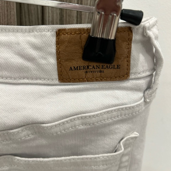 White ripped denim skirt - Picture 4 of 4